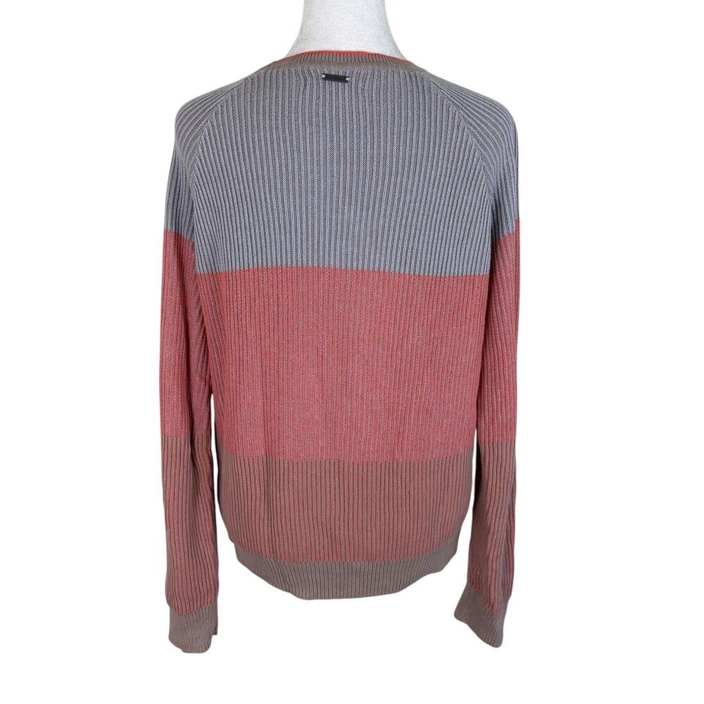 Prana Branagan Color Block Relaxed Sweater Organic Cotton Gorpcore Size Small - Picture 3 of 6